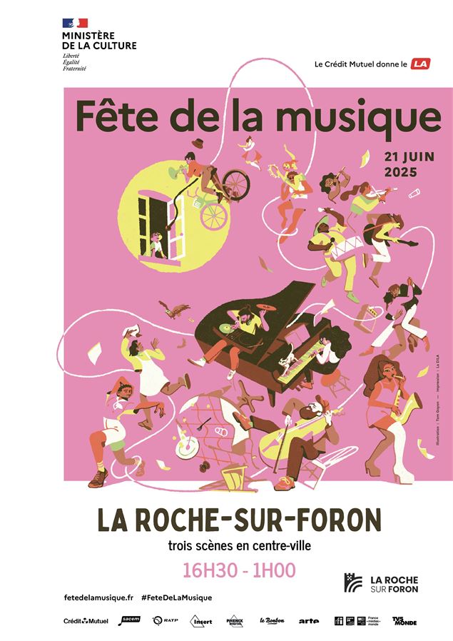 Fête de la musique - Ville de La Roche-sur-Foron