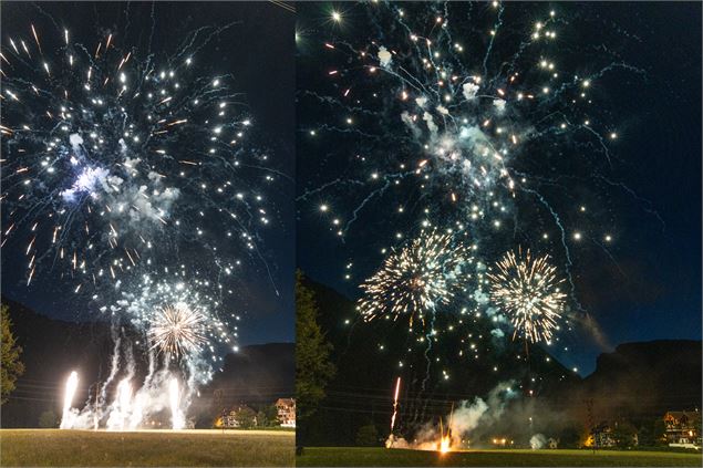 Fête Nationale - Feu artifice - Thônes - Office de tourisme Thônes