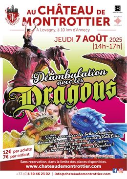 Déambulation avec les dragons_Lovagny - Domaine et Château de Montrottier