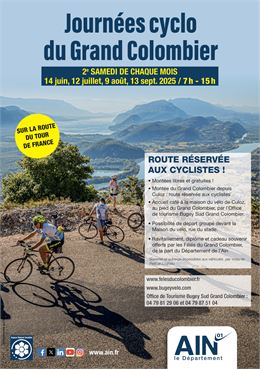 Journée cyclo du Grand Colombier 2025 - ©Office de Tourisme Bugey Sud Grand Colombier