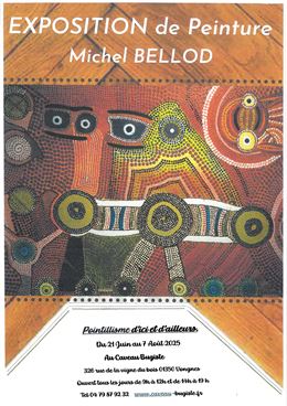 Exposition de Michel Bellod_Vongnes - Le Caveau Bugiste