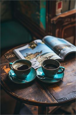 Cafés et livre - Pablo Stanley