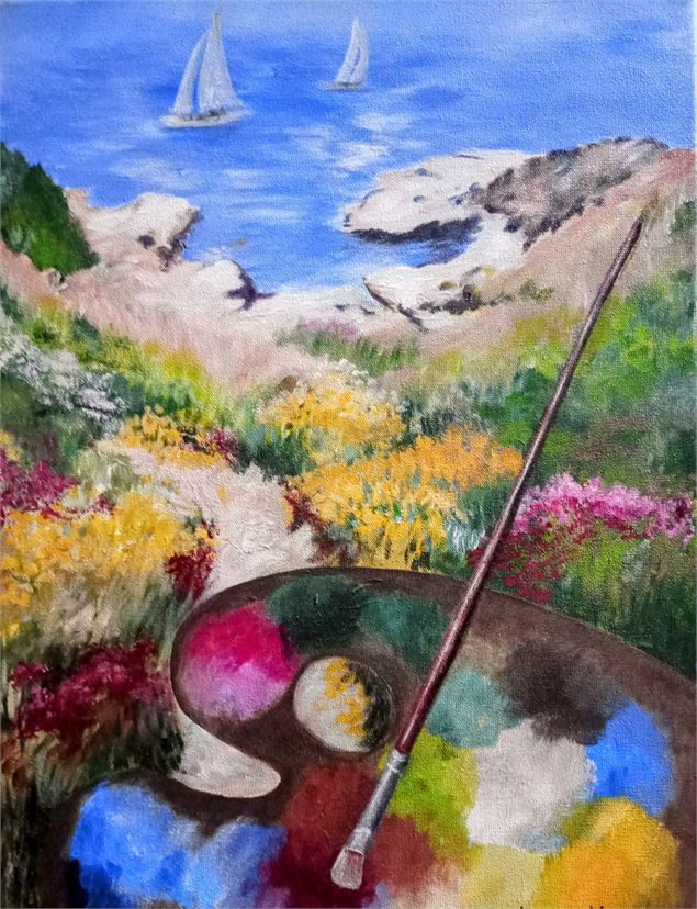 Thème sur la palette - sans droit