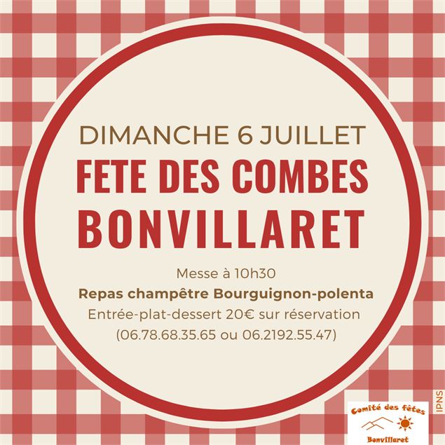 Fête des Combes_Bonvillaret - Fête des Combes_Bonvillaret