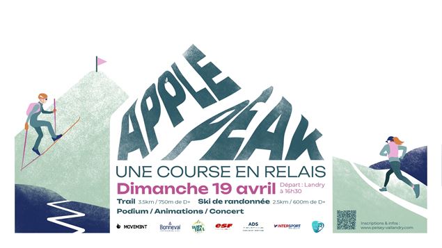L'Apple Peak : une course en relai au sommet - 19 avril 2026_Peisey-Vallandry