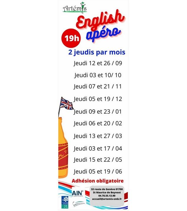 English Apéro - Artémis