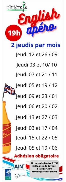 English Apéro - Artémis