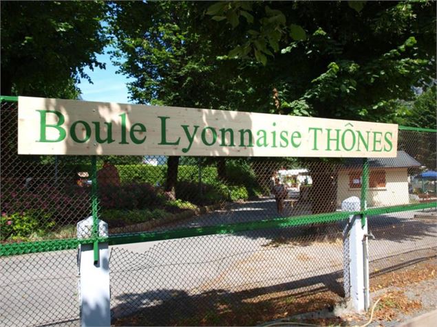 Boule Lyonnaise - Office de tourisme de Thônes Val Sulens
