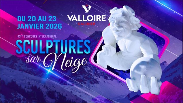 Concours international de Sculpture sur Neige_Valloire - Marie Collomb / Valloire Tourisme