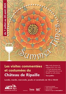 Summer Times : visites commentées et costumées du Château de Ripaille_Thonon-les-Bains - Fondation R
