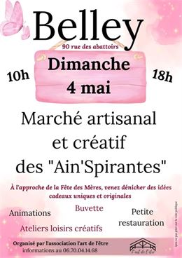 Marché artisanal_Belley - L'Art de l'Etre