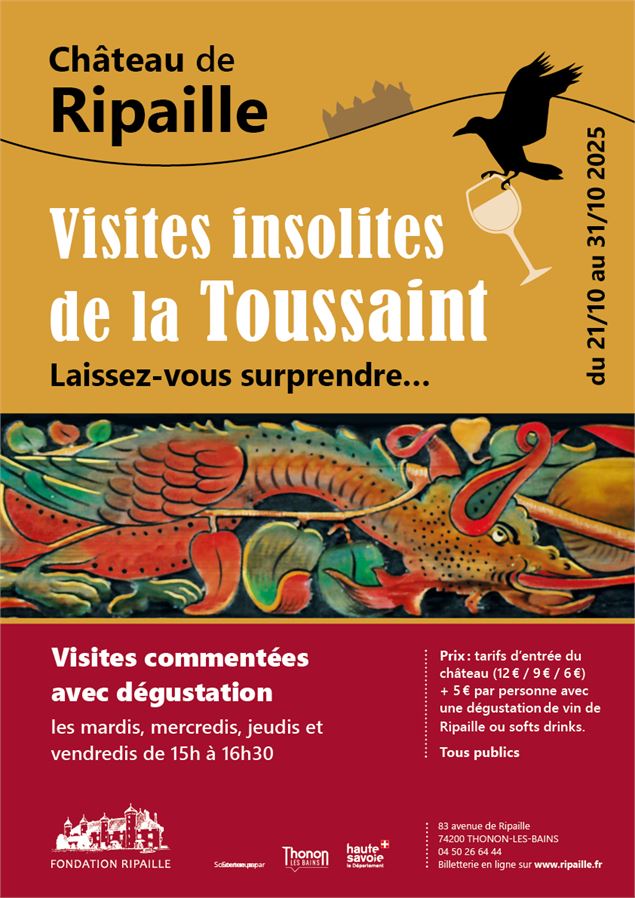 Visites insolites de la Toussaint_Thonon-les-Bains - Fondation Ripaille