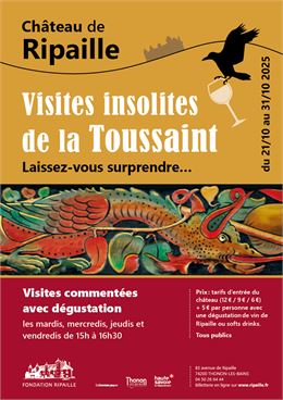 Visites insolites de la Toussaint_Thonon-les-Bains - Fondation Ripaille