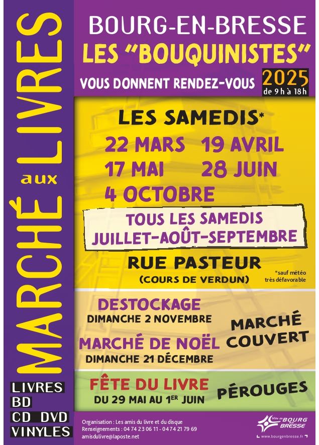 Marché aux Livres-Bd-Cd-Dvd-Vyniles - imprimerie du Centre