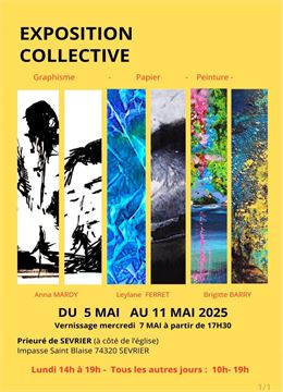 Exposition artistique : "Souffles d'Art"_Sevrier - Leylane Ferret