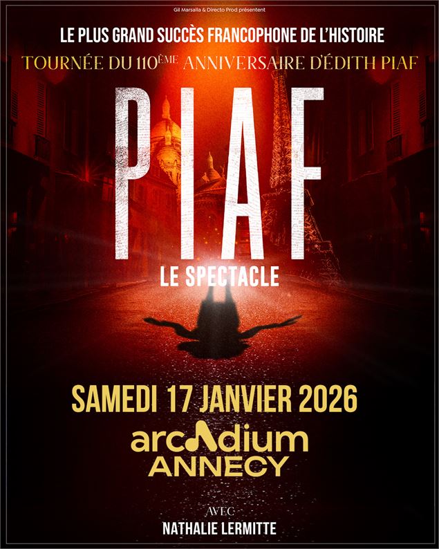Concert : Piaf ! Le spectacle_Annecy - DR