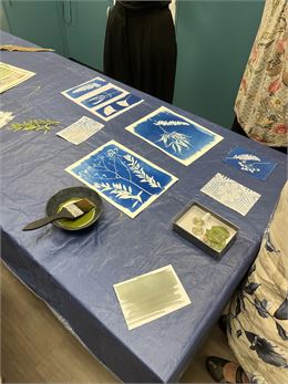 Atelier créatif - Cyanotype - OT le Costellan