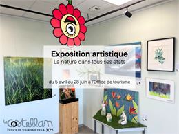 Exposition artistique : La nature dans tous ses états - OT le Costellan