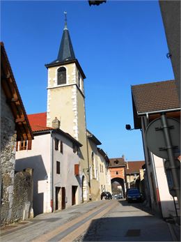 Visite guidée du bourg de Les Marches, avec un Guide du patrimoine Savoie Mont blanc