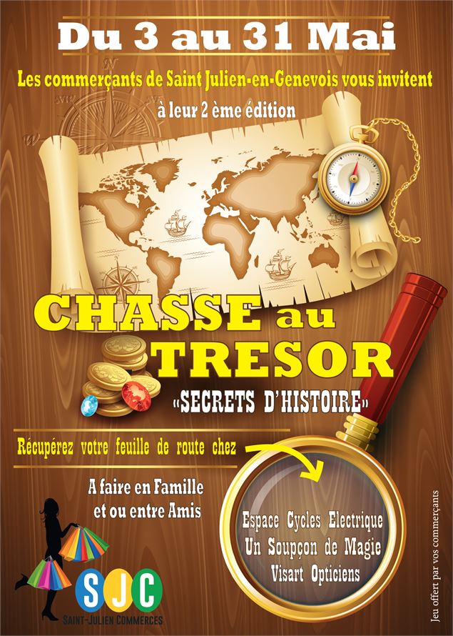 Affiche Chasse au trésor - SJC
