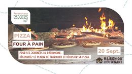Journée du Patrimoine : "Pizza au four à Pain"