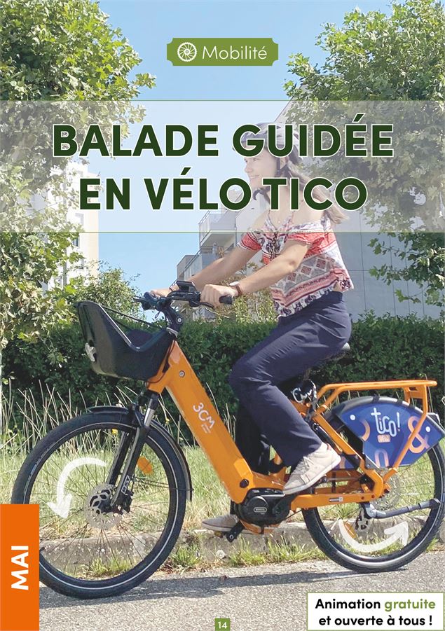 Balade guidée en vélo TICO - 3CM