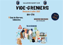 Vide-grenier du basket club de Sallanches_Sallanches