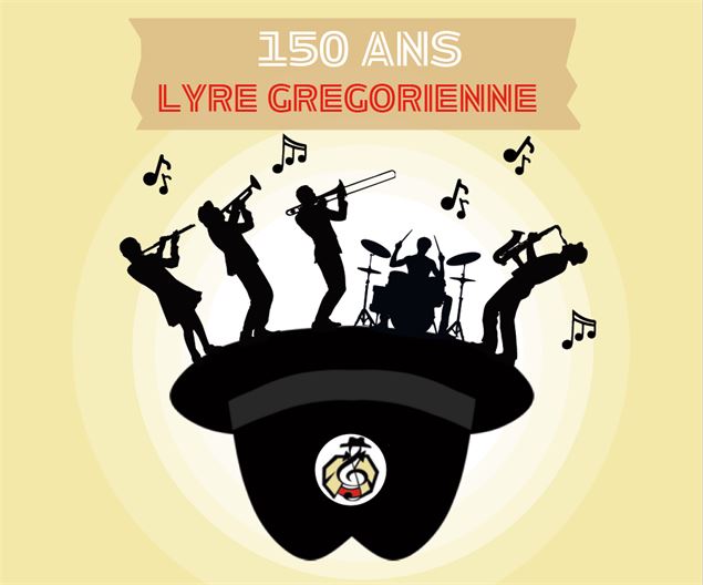 Extrait affiche 150 ans Lyre Grégorienne - Lyre Grégorienne