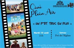 Ciné plein air « Un p'tit truc en plus »_Servoz