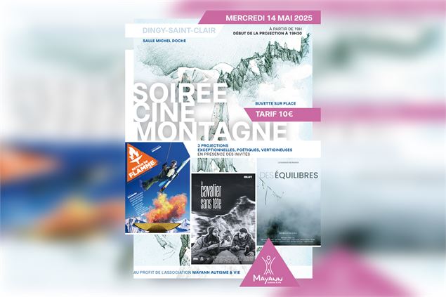 Soirée ciné montagne_Dingy-Saint-Clair - Association Mayann