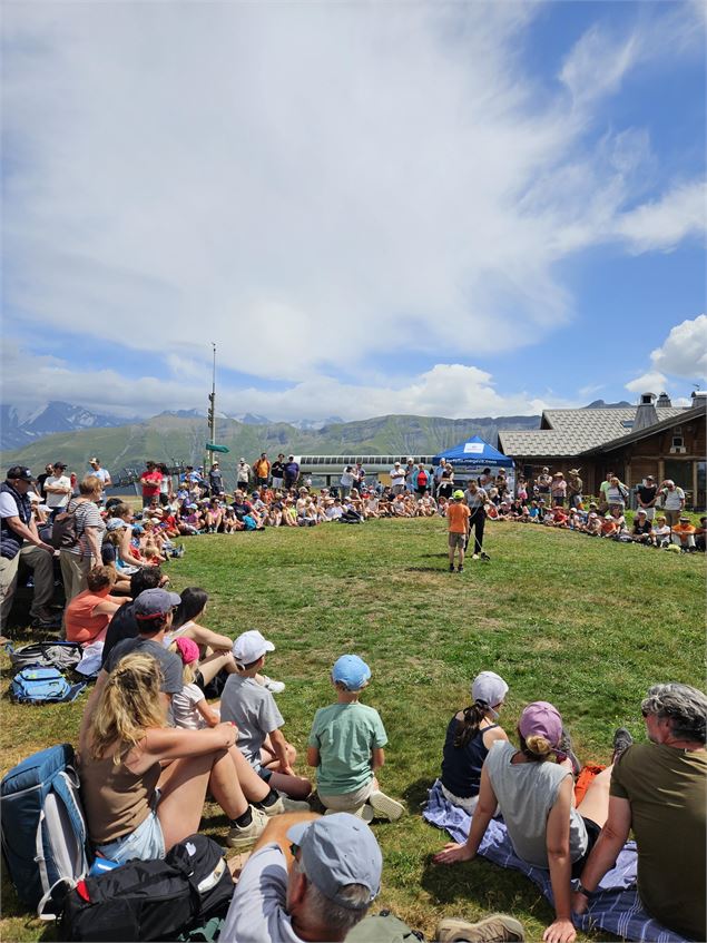 Les Aigles du Léman - Spectacle de rapaces - Megève Domaine Skiable