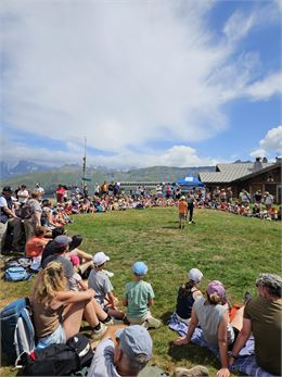 Les Aigles du Léman - Spectacle de rapaces - Megève Domaine Skiable