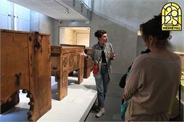 Visite découverte exposition De l'or au bout des doigts - Solenne Paul - Musée Savoisien - Départeme