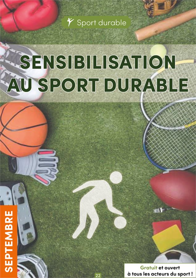 Sensibilisation au sport durable - 3CM