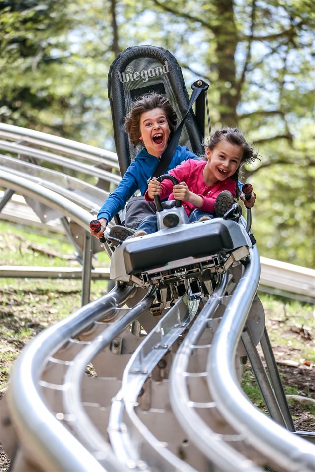 Luge sur rail Les Carroz - @Millo Moravski