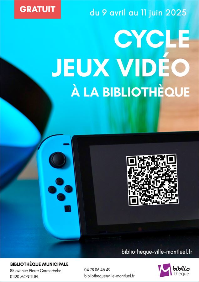 Jeux vidéo - Service communication Mairie