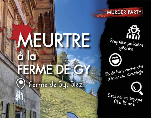 affiche Murder Party - Yllar montagne
