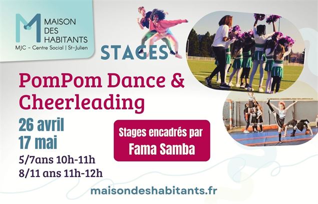 Stage Pompom Dance & Cheerleading - Maison des Habitants