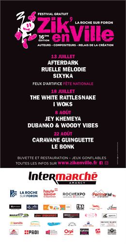 Festival Zik'en Ville - Office de tourisme La Roche-sur-Foron
