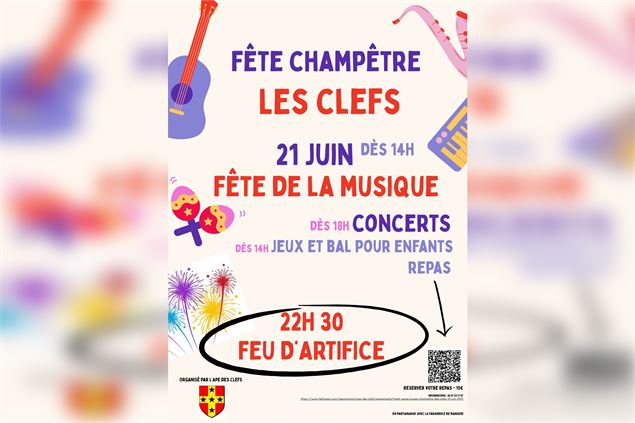 La soirée champêtre fête la musique_Les Clefs - APE les Clefs