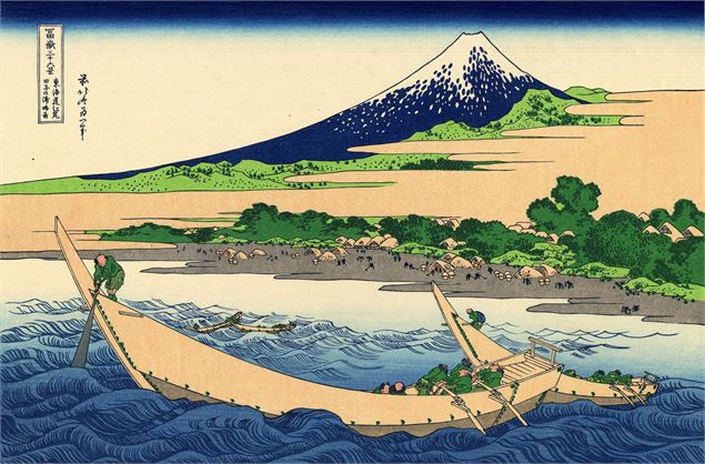 Shore_of_Tago_Bay,_Ejiri_at_Tokaido - Katsushika Hokusai