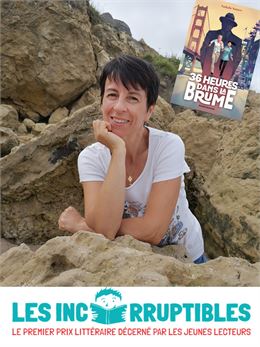Affiche couleur de la rencontre avec Nathalis Somers - Médiathèques d'Annecy
