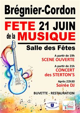 Fête de la Musique_Brégnier-Cordon - Mairie de Bregnier Cordon