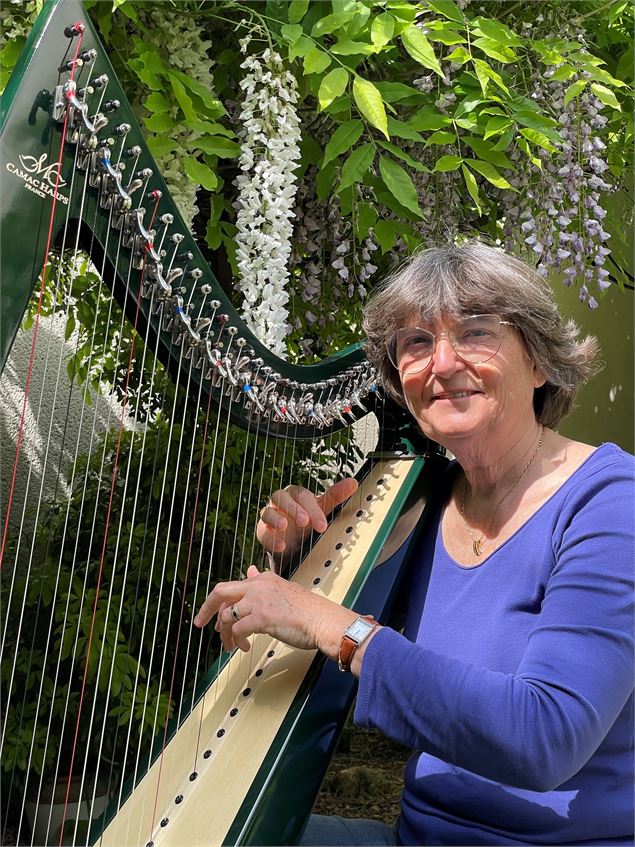 Les Siestes Musicales : Harpe Celtique_Megève - IM