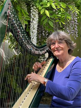 Les Siestes Musicales : Harpe Celtique_Megève - IM