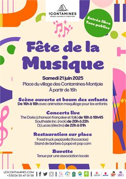 Fête de la musique aux Contamines !_Les Contamines-Montjoie