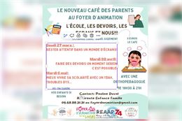 Café des parents_Thônes - Foyer Animation