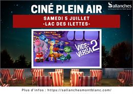 Ciné Plein Air & Pique-nique musical aux Ilettes -"Vice-Versa 2"_Sallanches