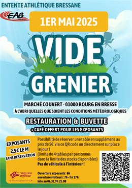 FLYER VIDE GRENIER - EAB
