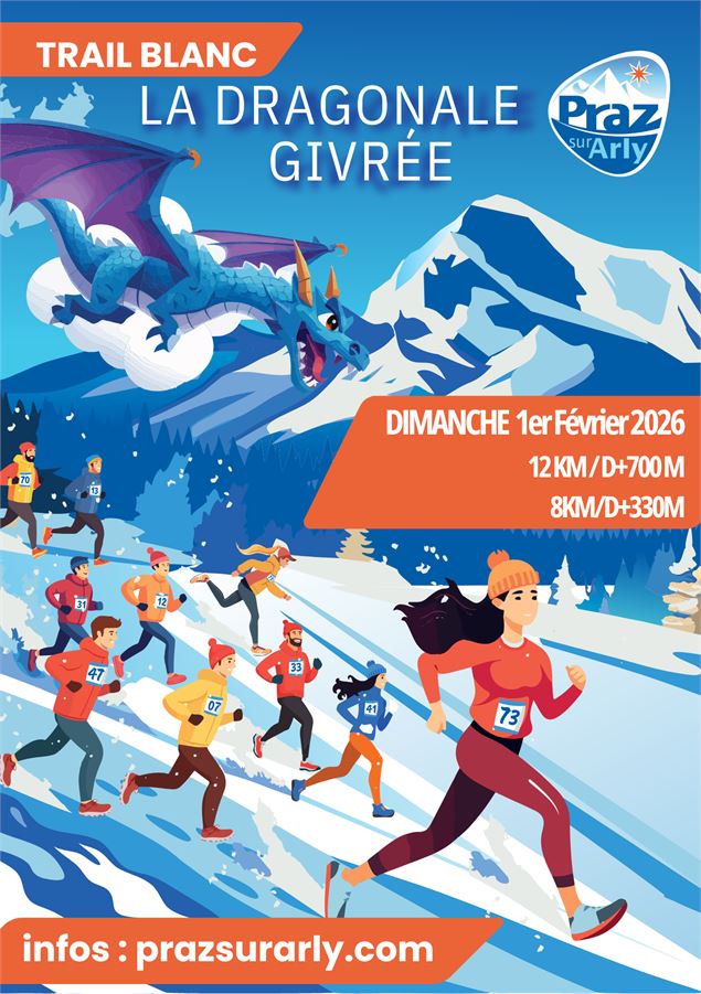 La Dragonale givrée - trail blanc_Praz-sur-Arly